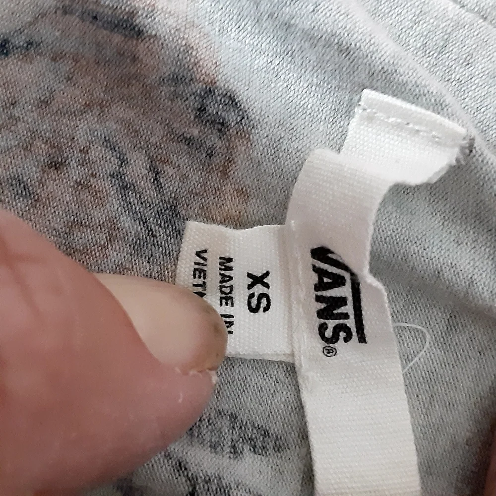 Van's floral skater dress sz xs - Picture 6 of 6